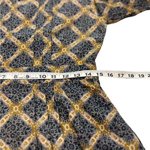 Anthropologie Maeve Whitewick Manor Fine Pin Wale Corduroy Dress. Flattering fit - Picture 13 of 13